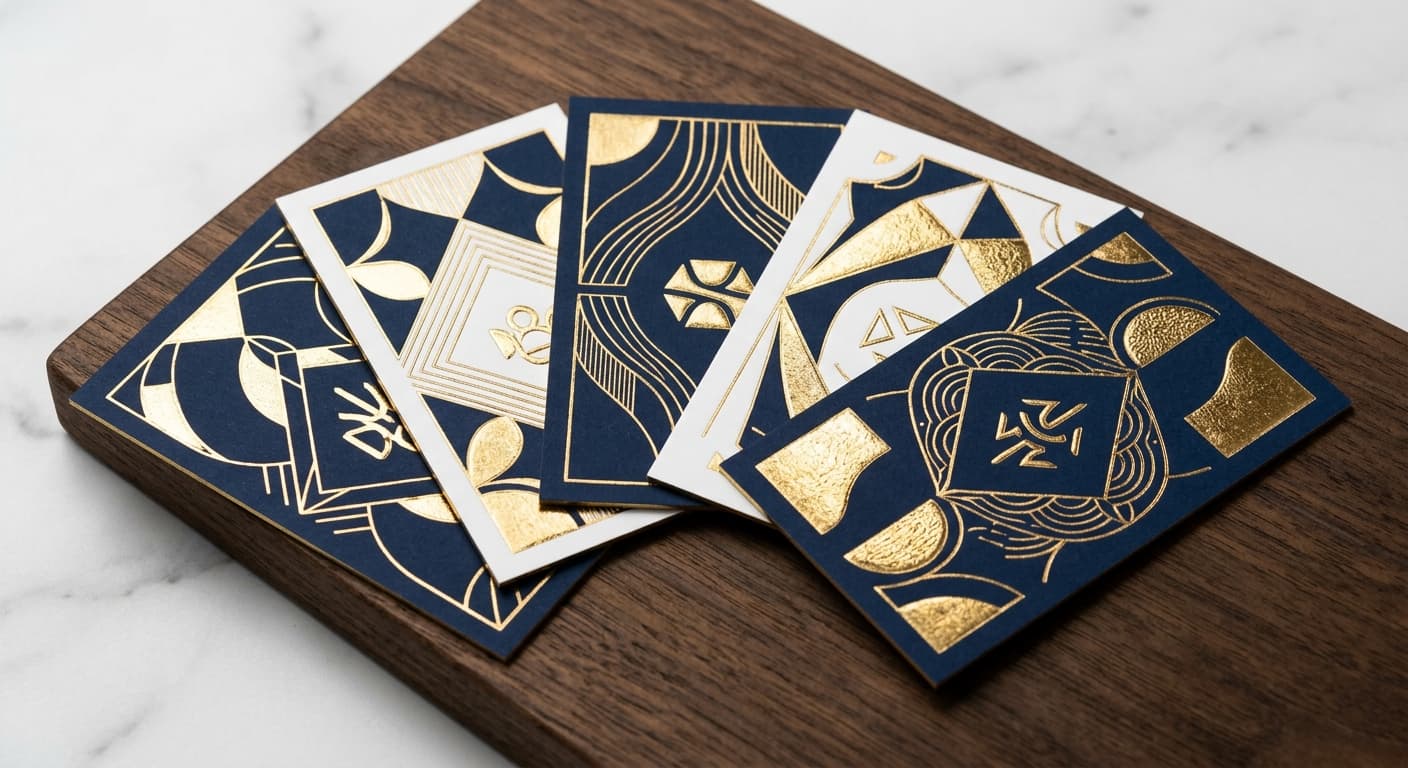 Business Cards - Raised Foil