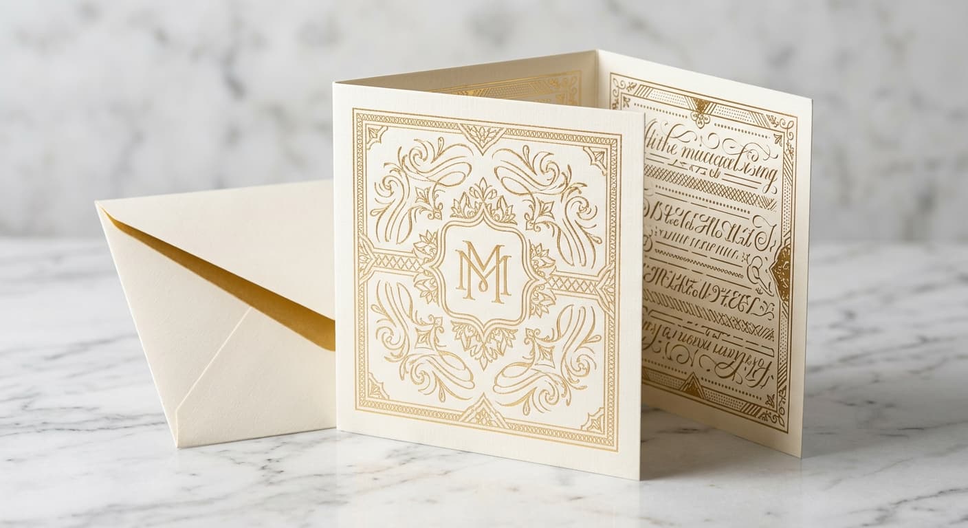 Invitations - Folded 5.25x10.25"