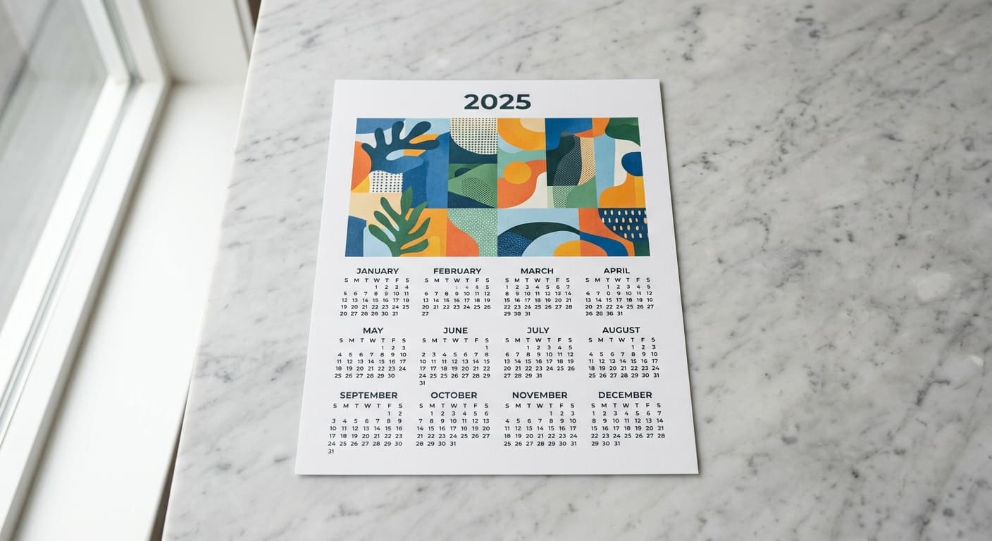 Poster Calendars - 8.5 x 11"